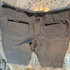 Maeve Heather Gray Knit Trousers The Colette